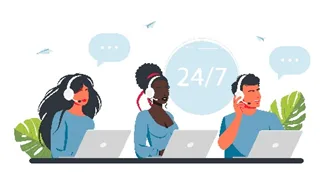 With global e-Commerce customer service call centers, your eCommerce business has the opportunity to take advantage of tailorable customer service outsourcing solutions that offer 24x7 support, native language support, multilingual support, and omnichannel support to meet your customers where they're at and ensure that customer retention increases as your customers spread your brand via word-of-mouth.